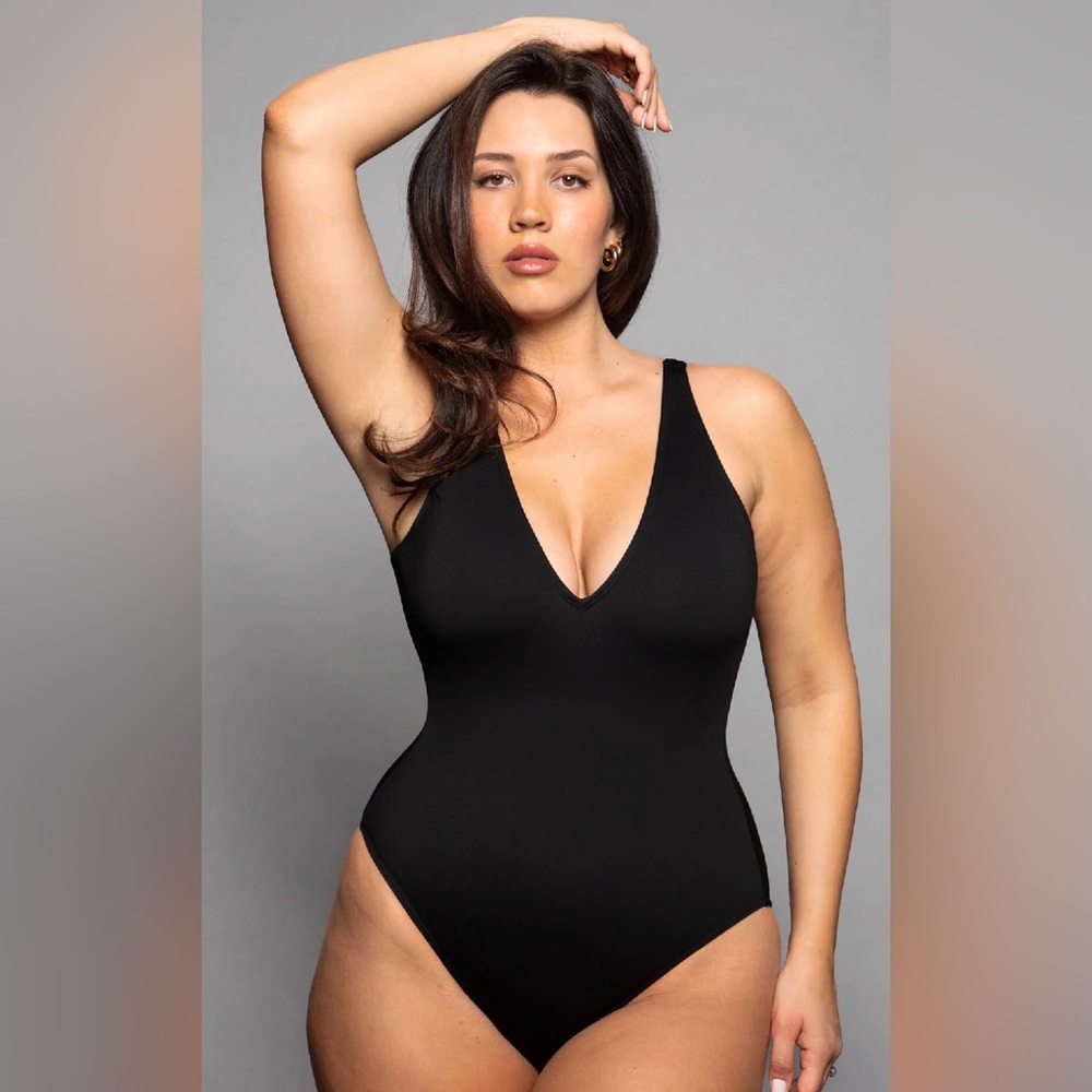 TA3 Plungey One Piece Bathing Suit